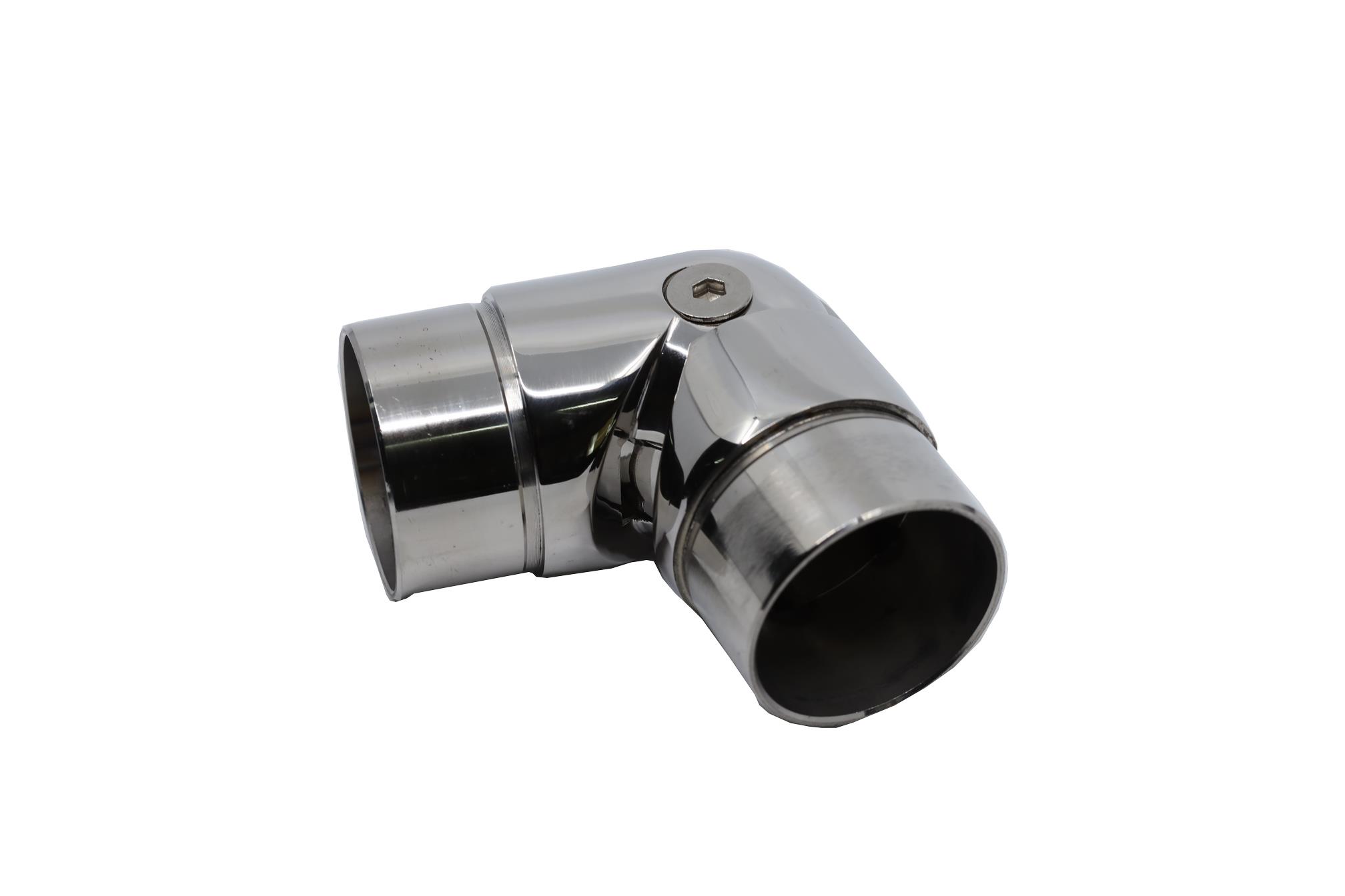 Buy Stainless Rail Pipe Flexible Elbow Connector For 50.8mm 304SUS (EB12-508) Online | Qetaat.com | First construction & industrial platform in Bahrain